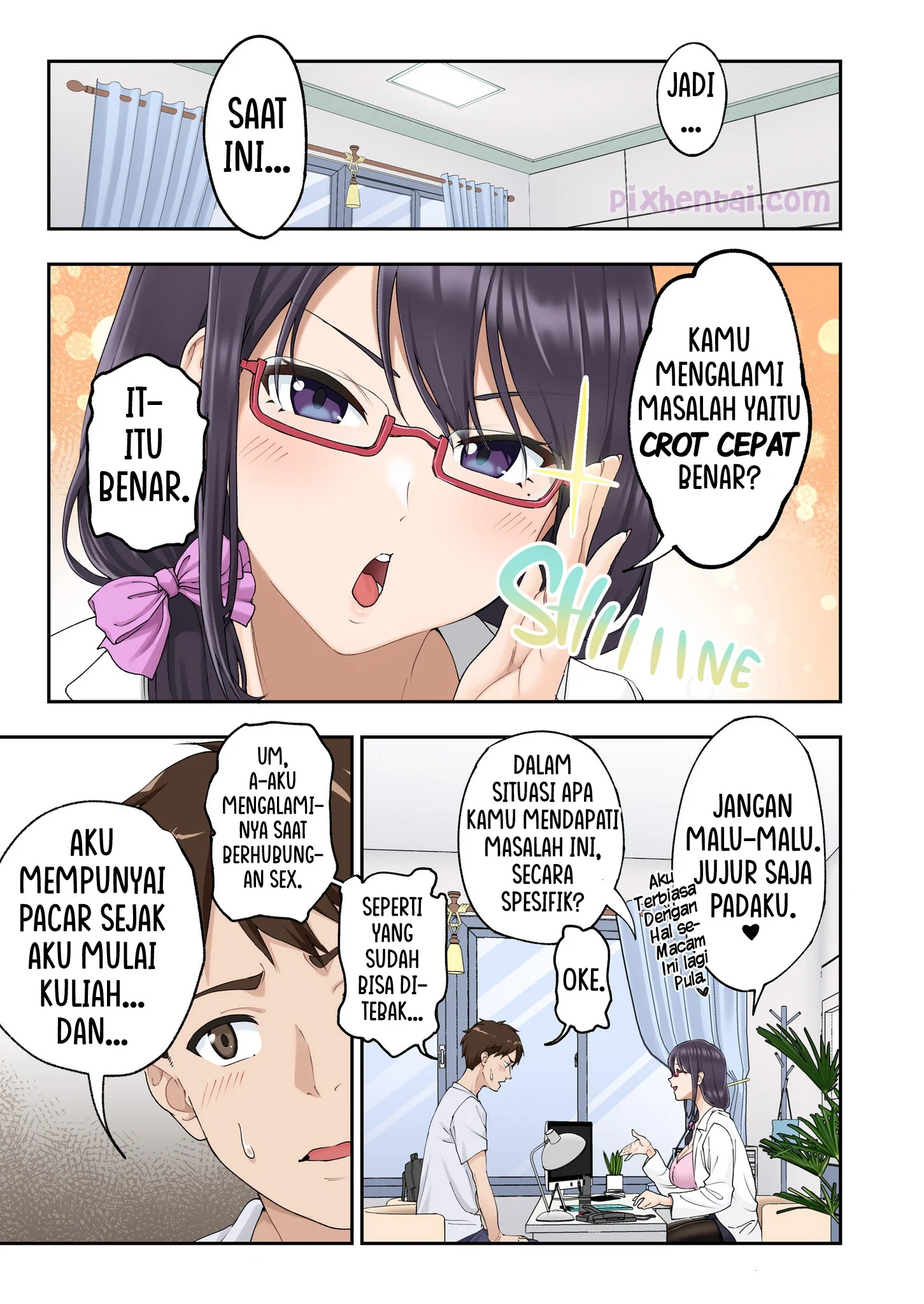 Komik hentai xxx manga sex bokep Quick-Shot Therapy Clinic 8